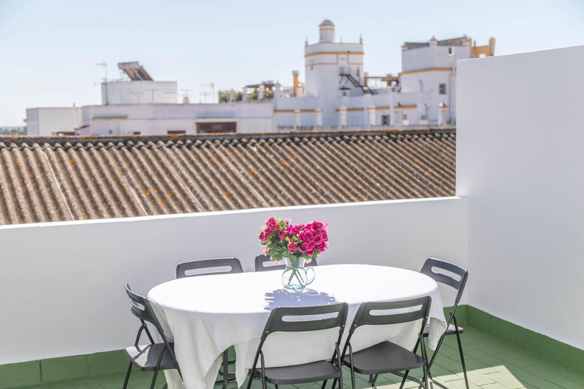 El Teatro Atico Con Terraza Apartment Ел Пуерто де Санта Мария Екстериор снимка
