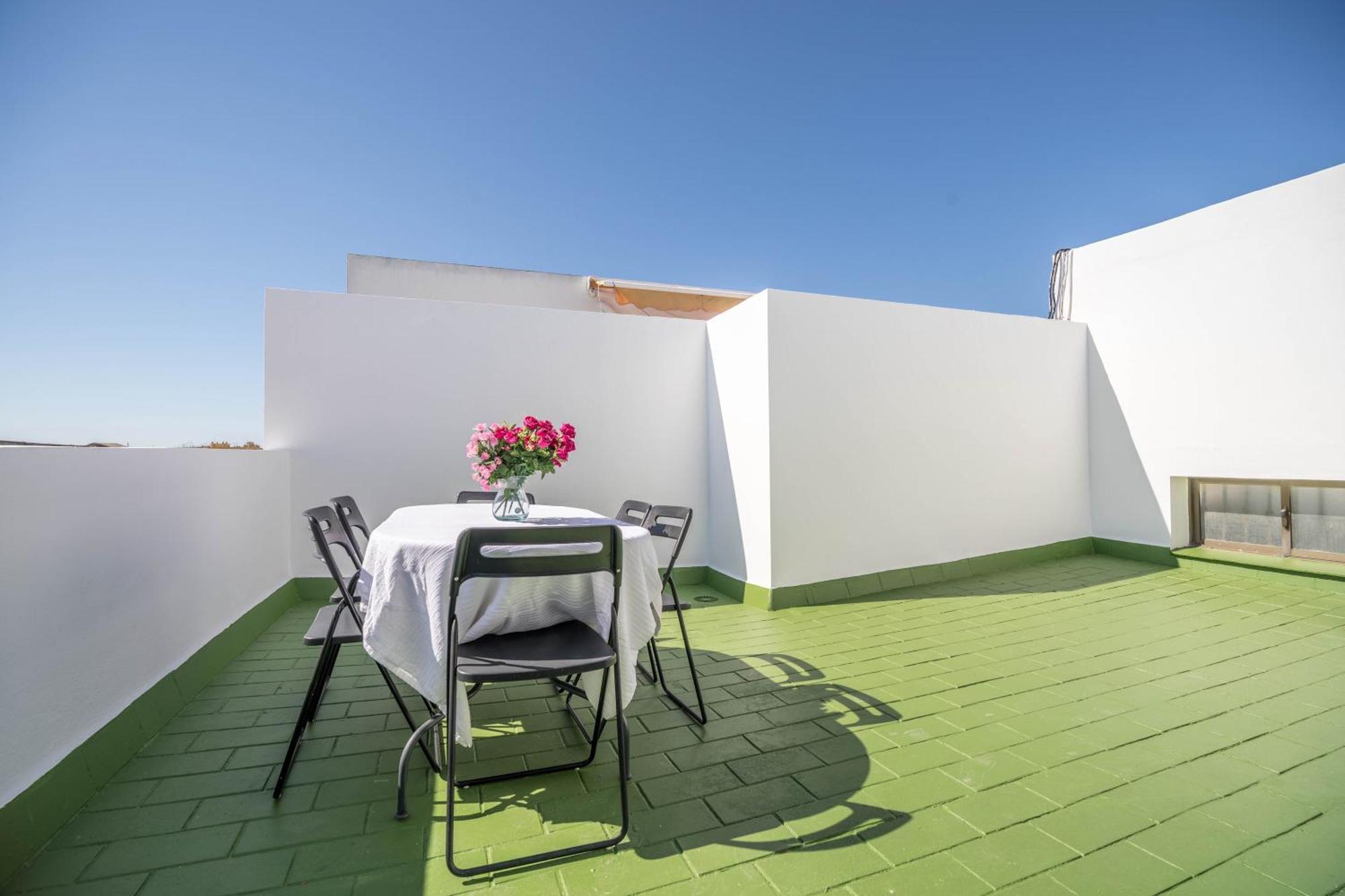 El Teatro Atico Con Terraza Apartment Ел Пуерто де Санта Мария Екстериор снимка